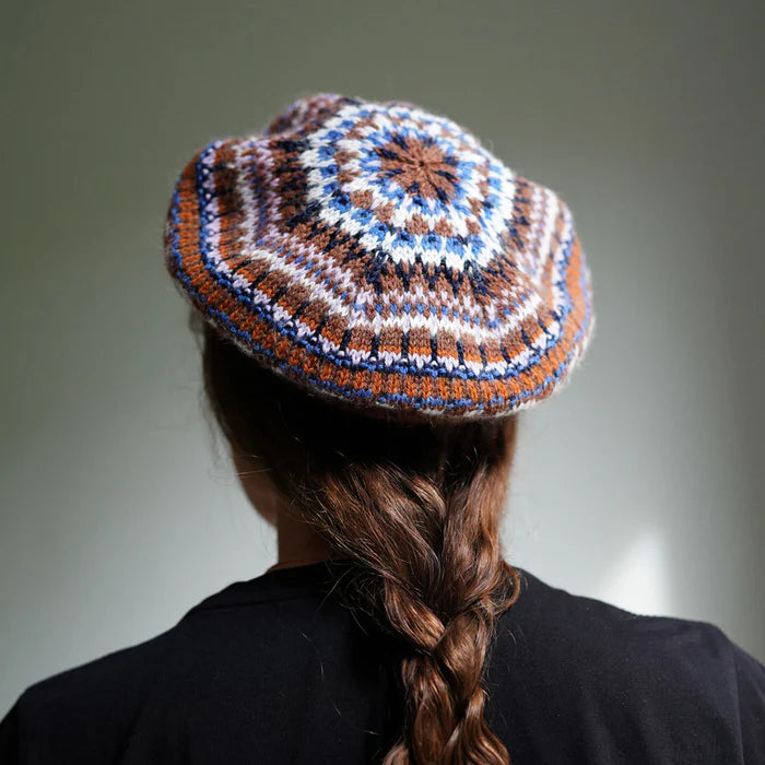 Fanø-strikket baret