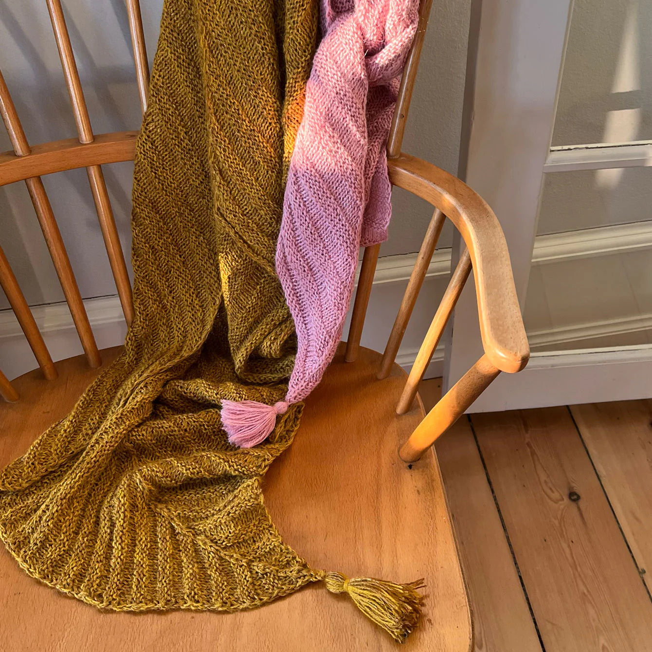 Ivö strikket sjal