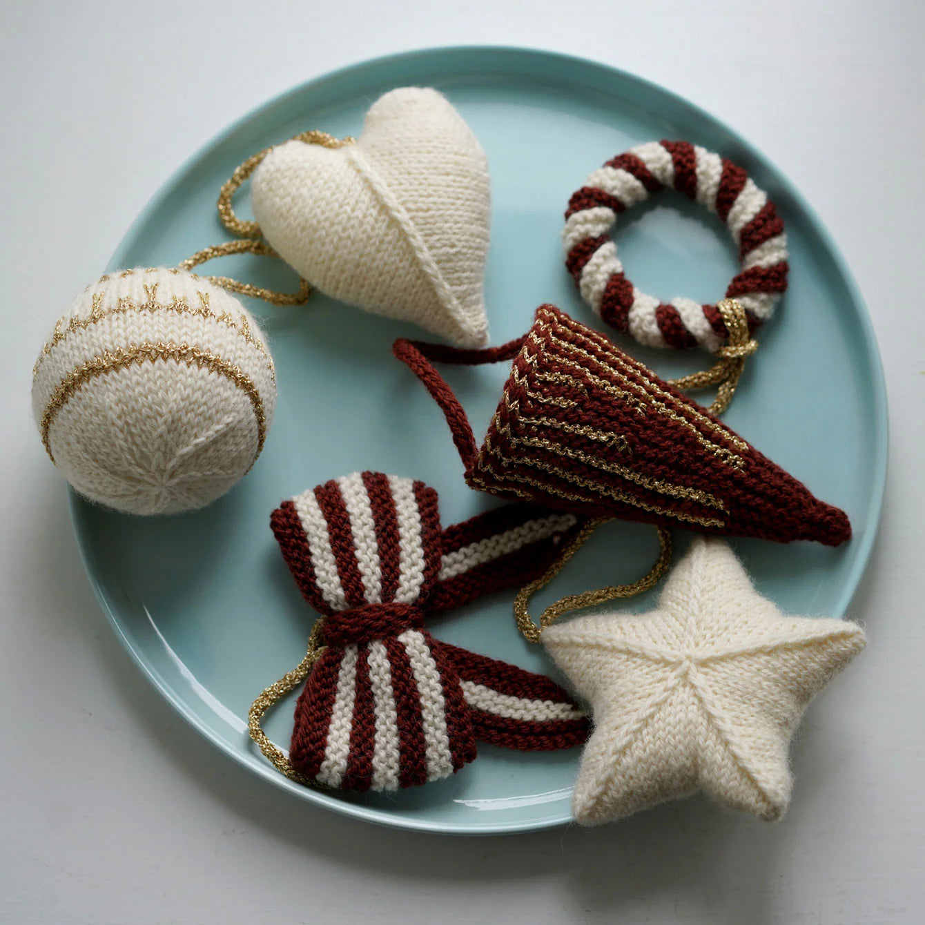 Karasuk Knit Christmas Ornaments