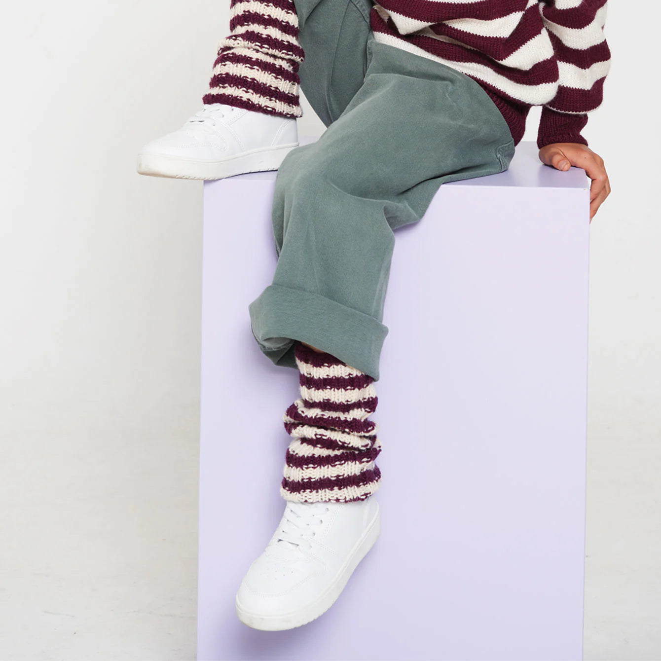 Sotra Knit Leg Warmers Children