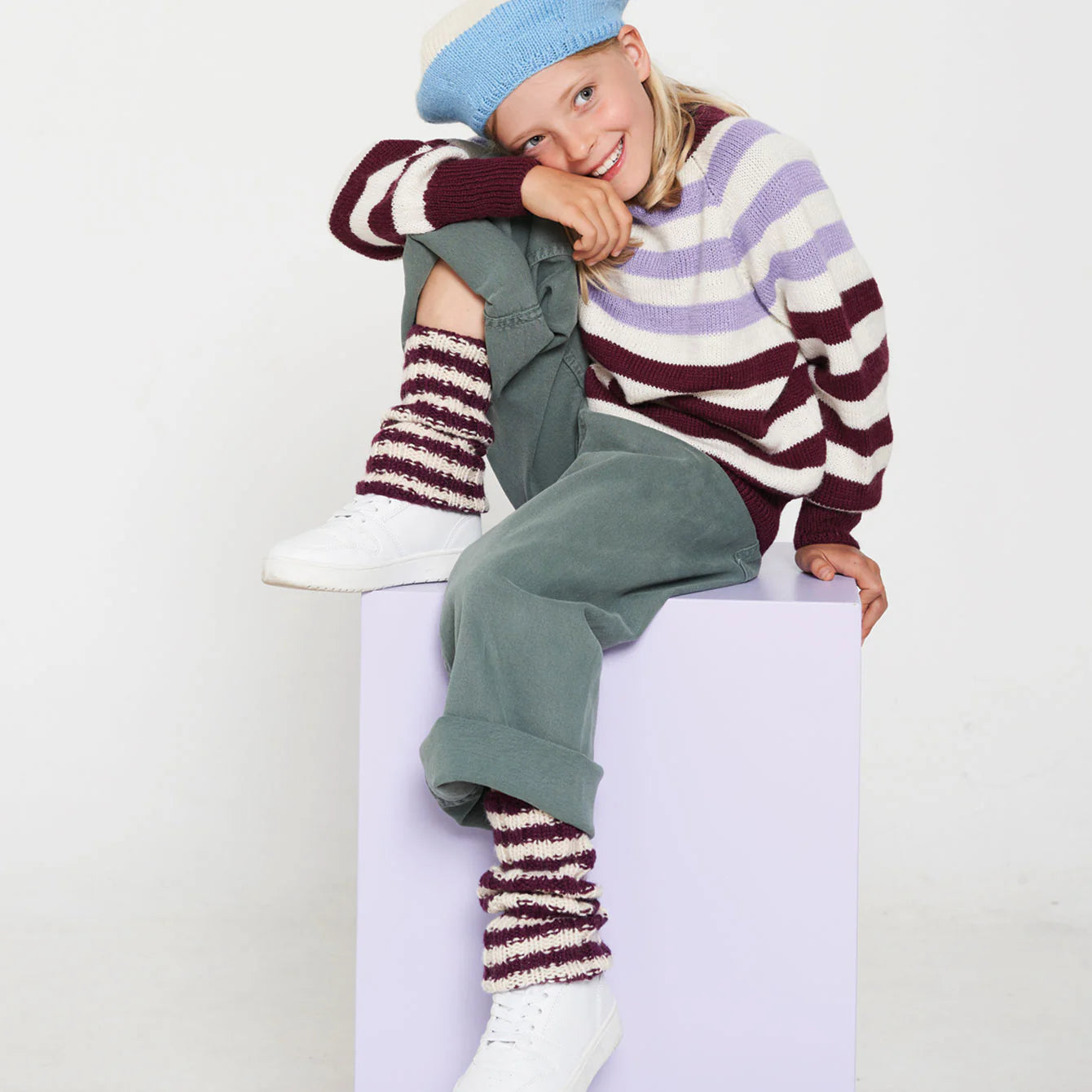 Sotra Knit Leg Warmers Children