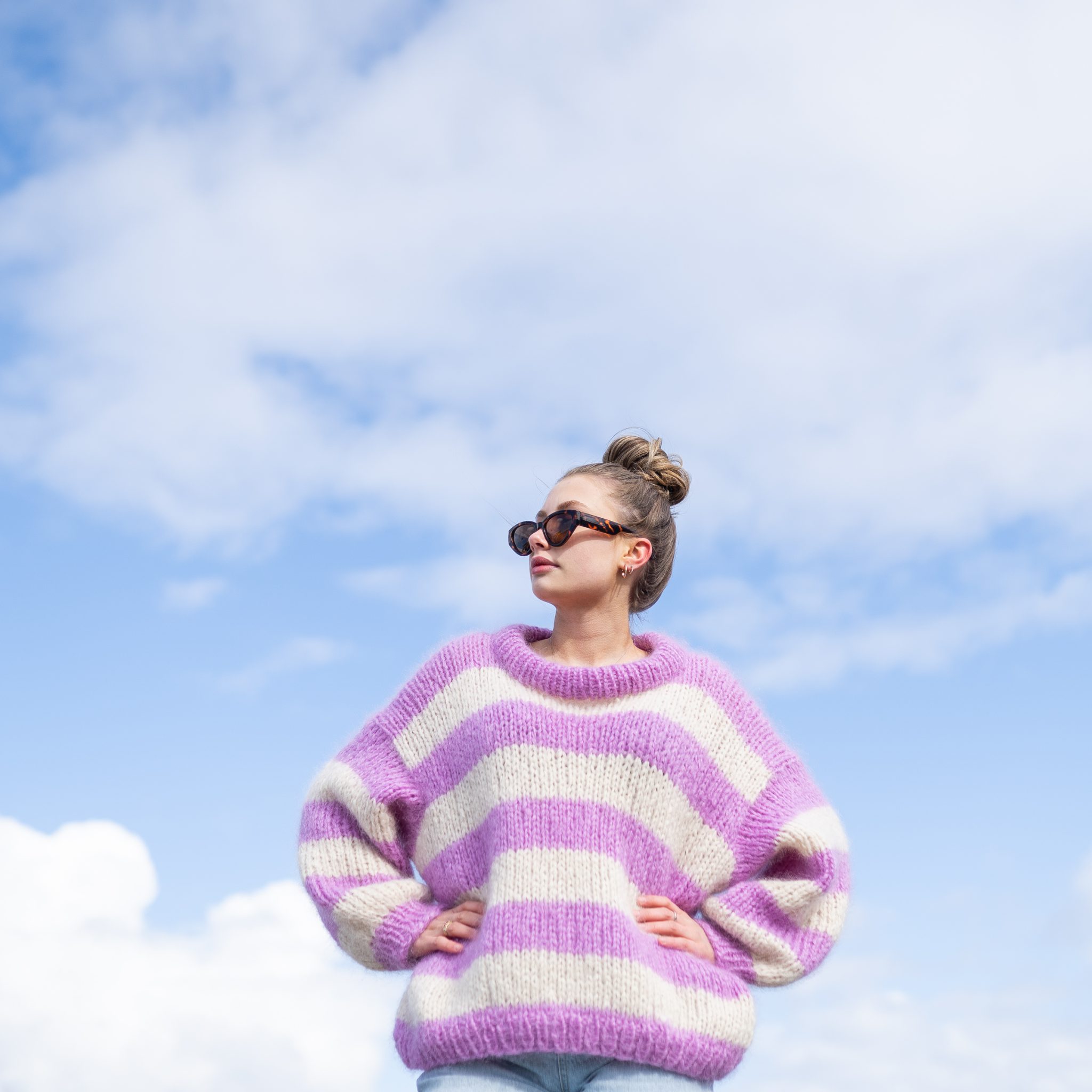 Blueberry sweater