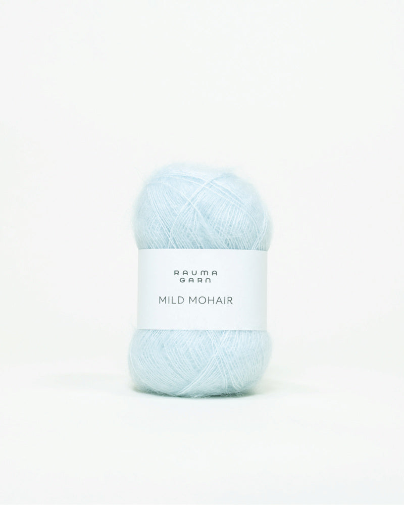 Rauma Mild Mohair 20 Isbla yarn