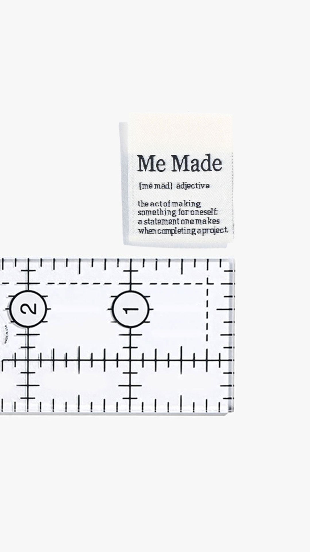 'Me Made' definition labels