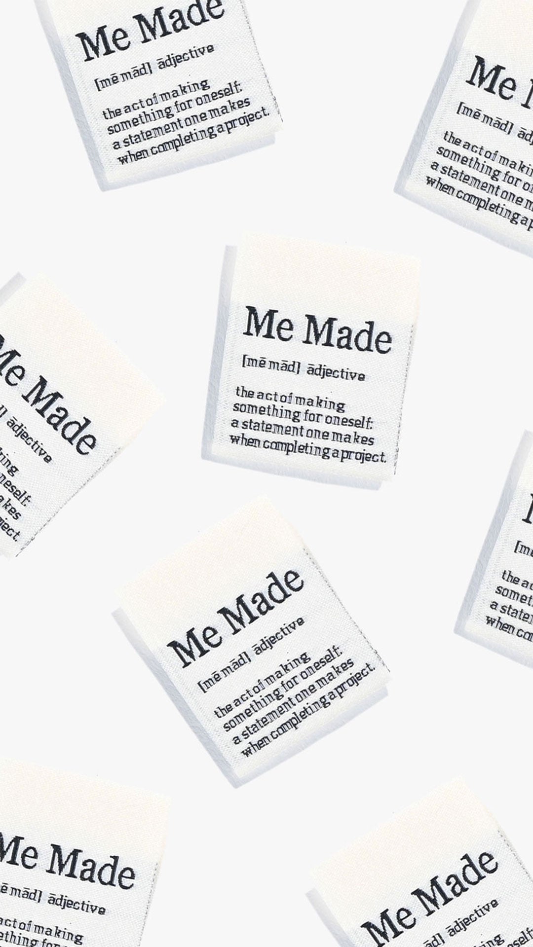 'Me Made' definition labels