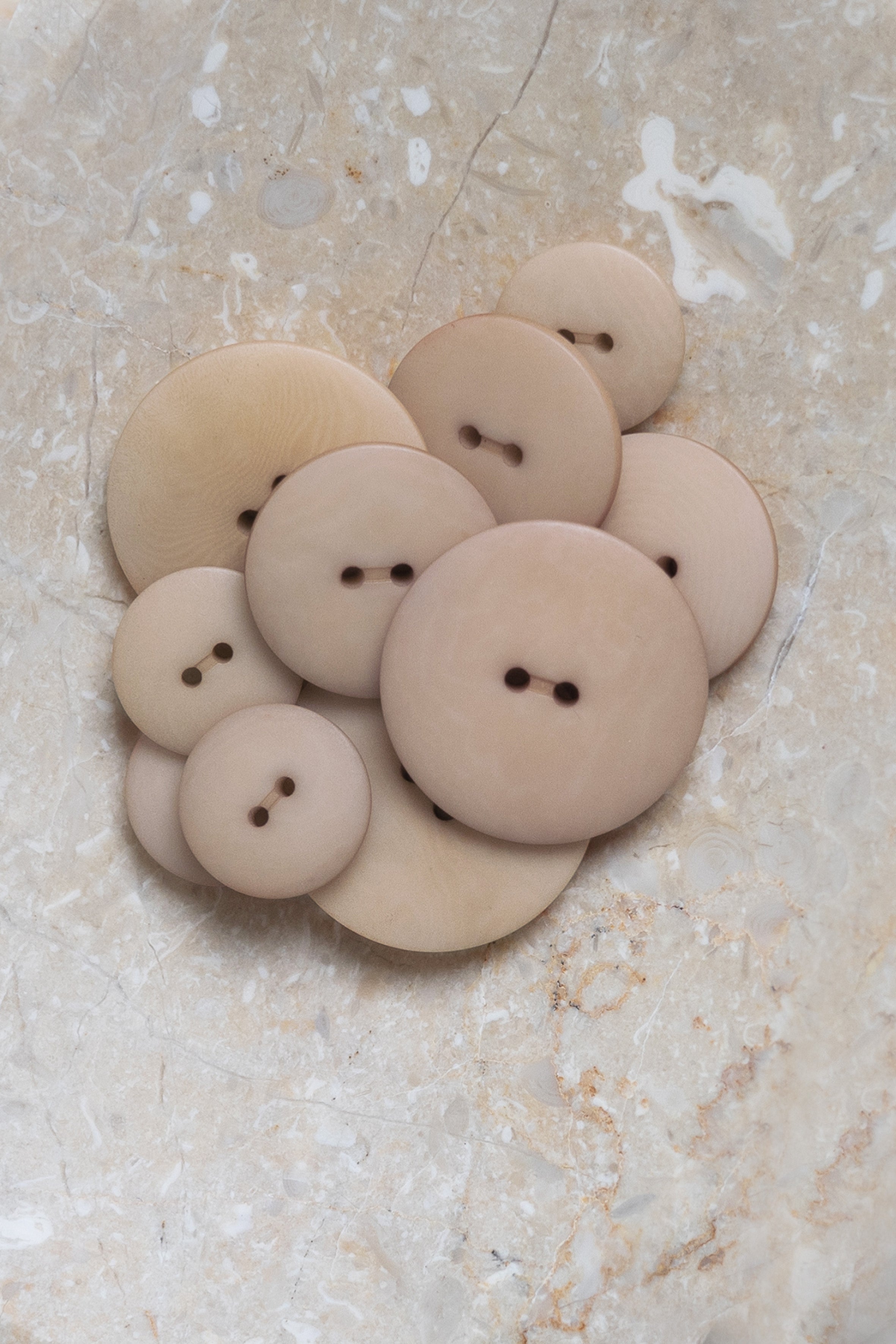 Palm button, 15-25 mm