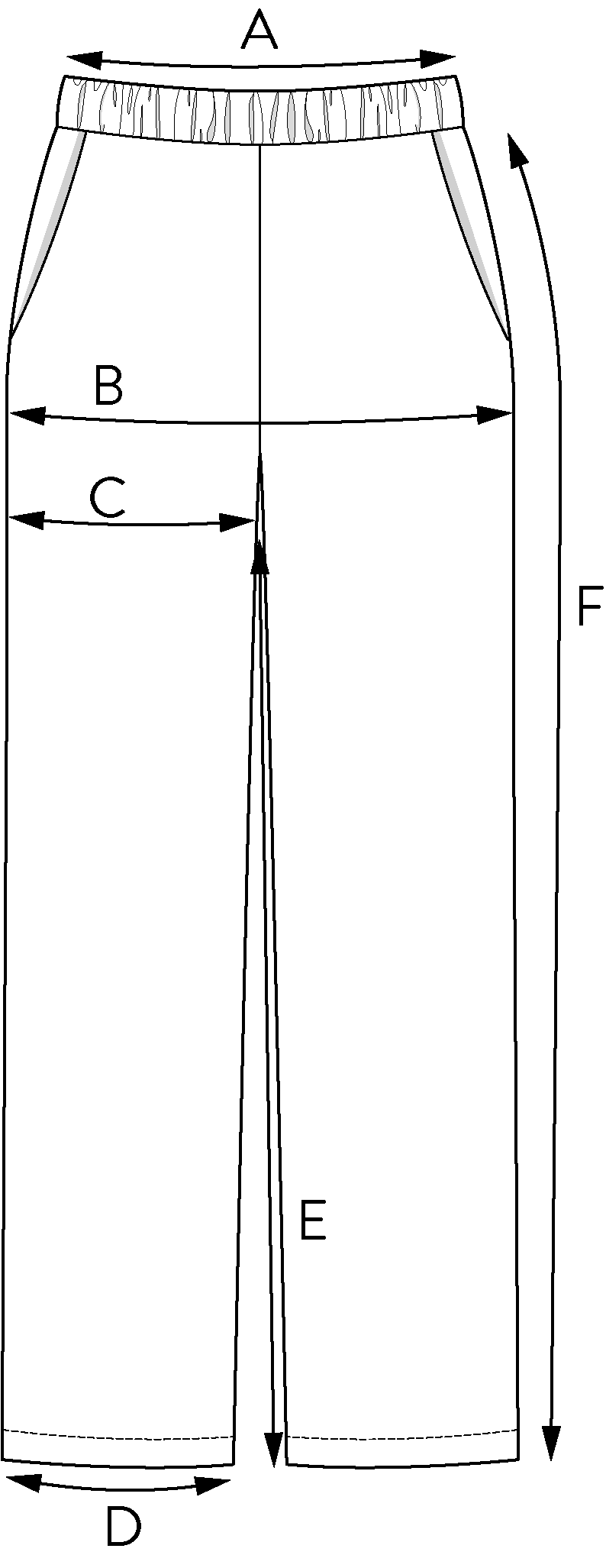 Pull on trousers (mini)