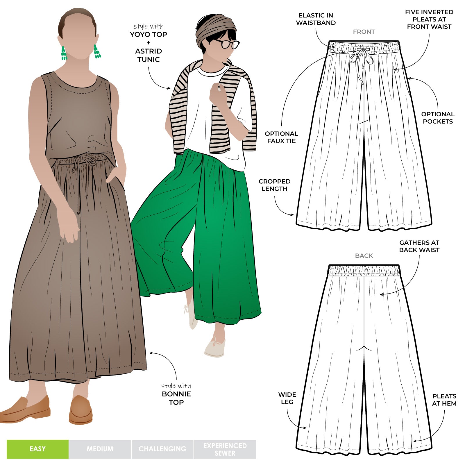 Reeve Woven Culotte