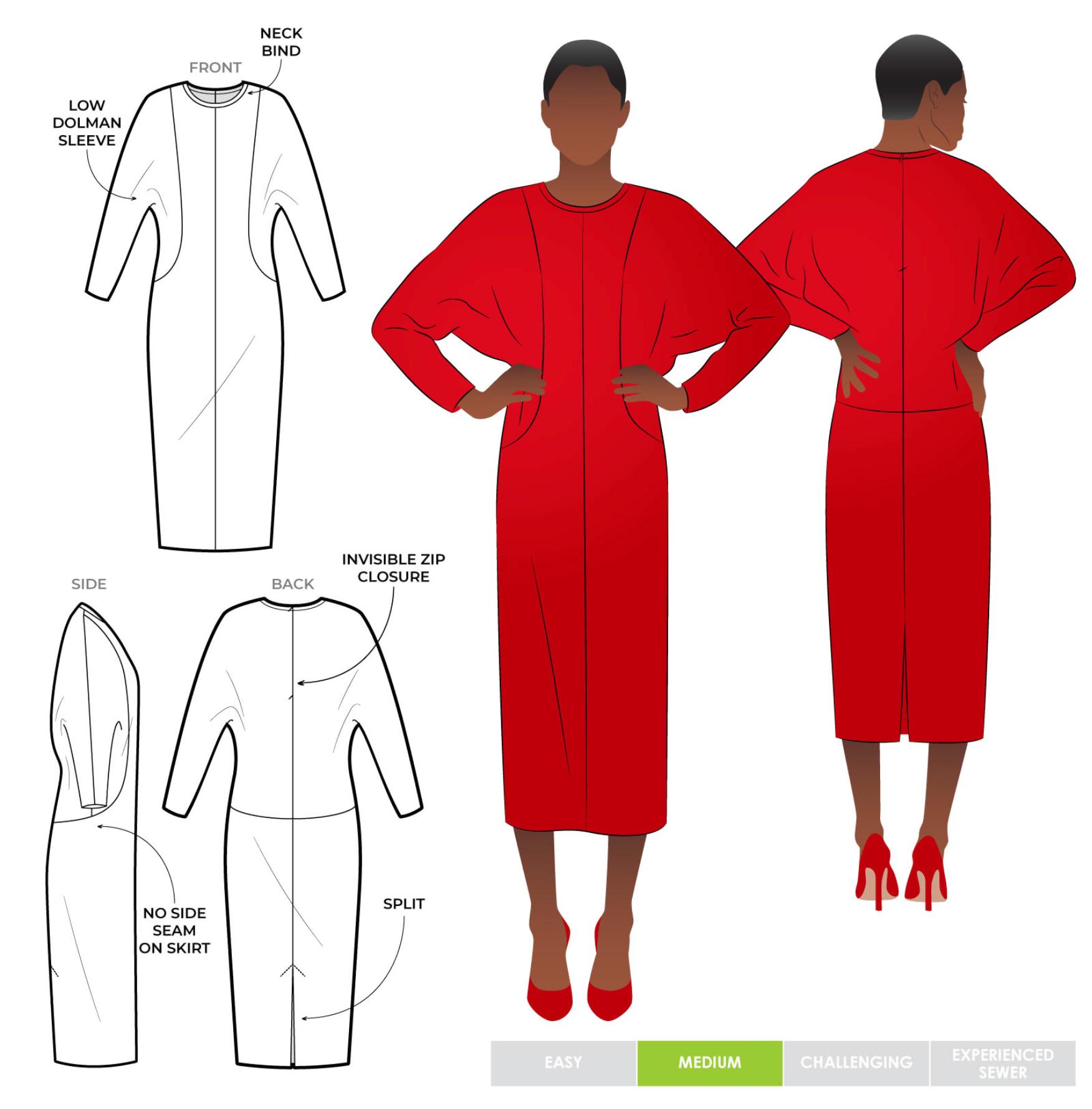 Meredith Woven Dress