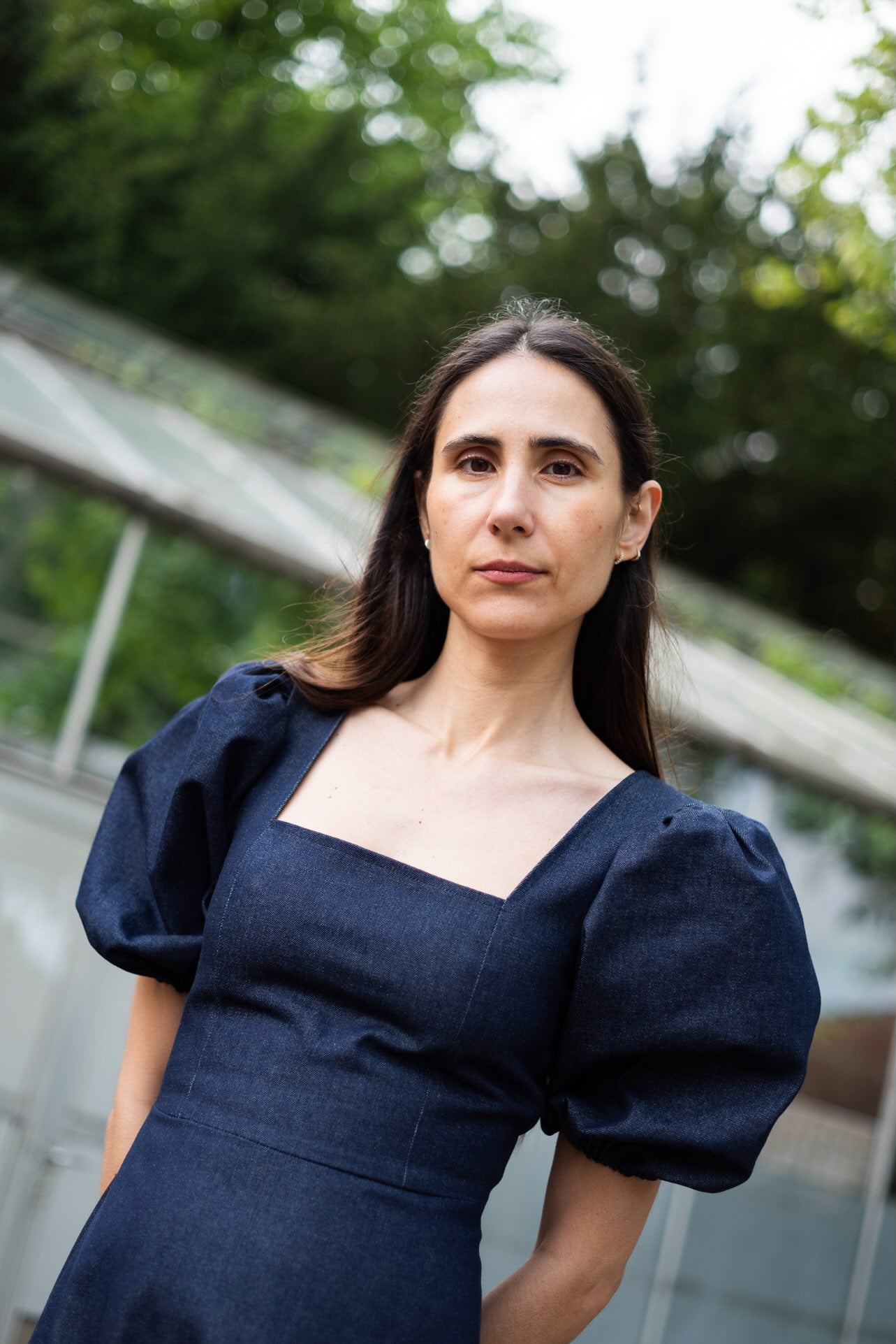 Square Dress x Puff Sleeve