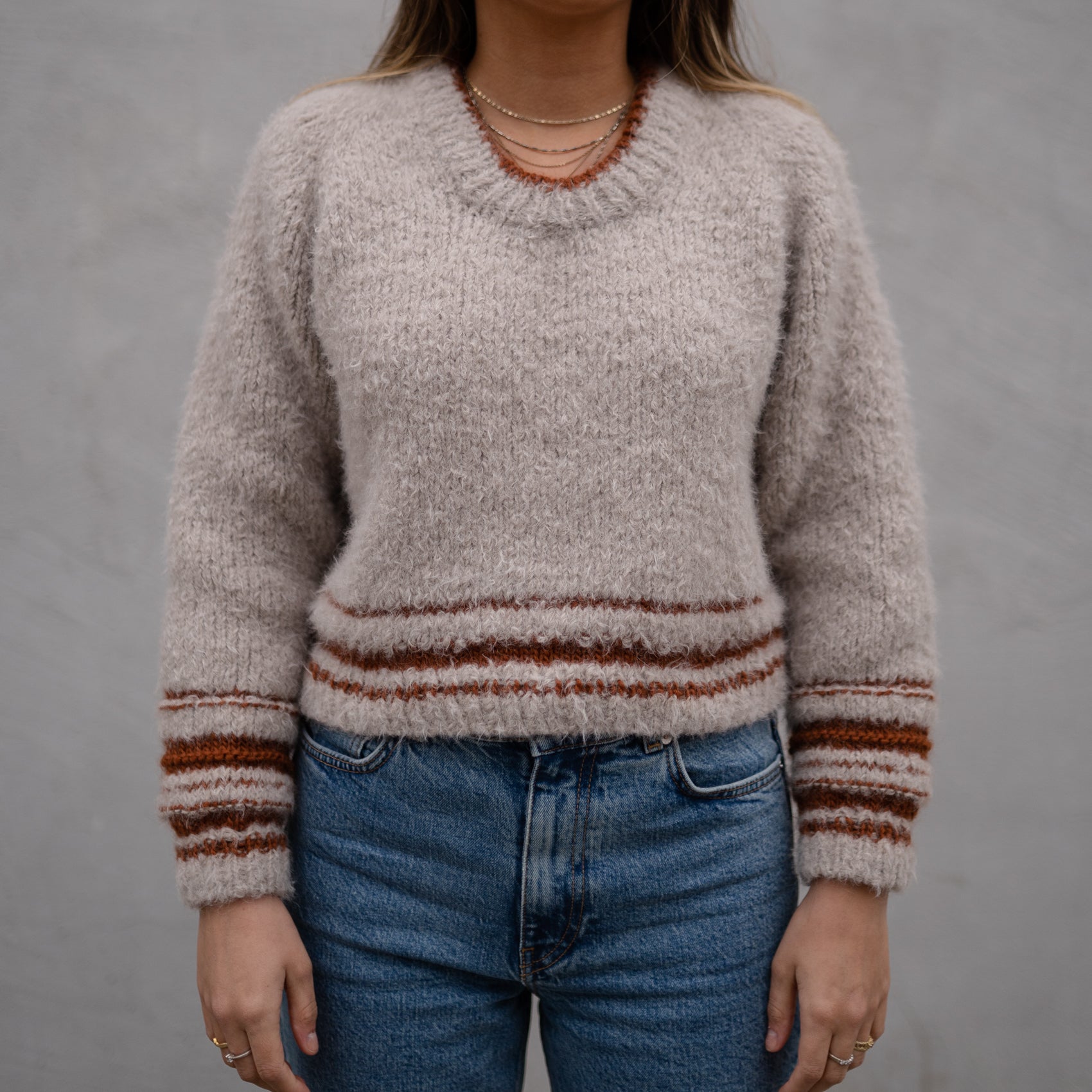 Furry sweater