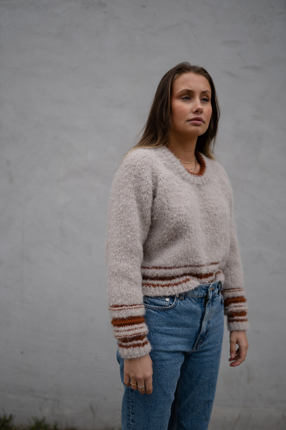 Furry sweater