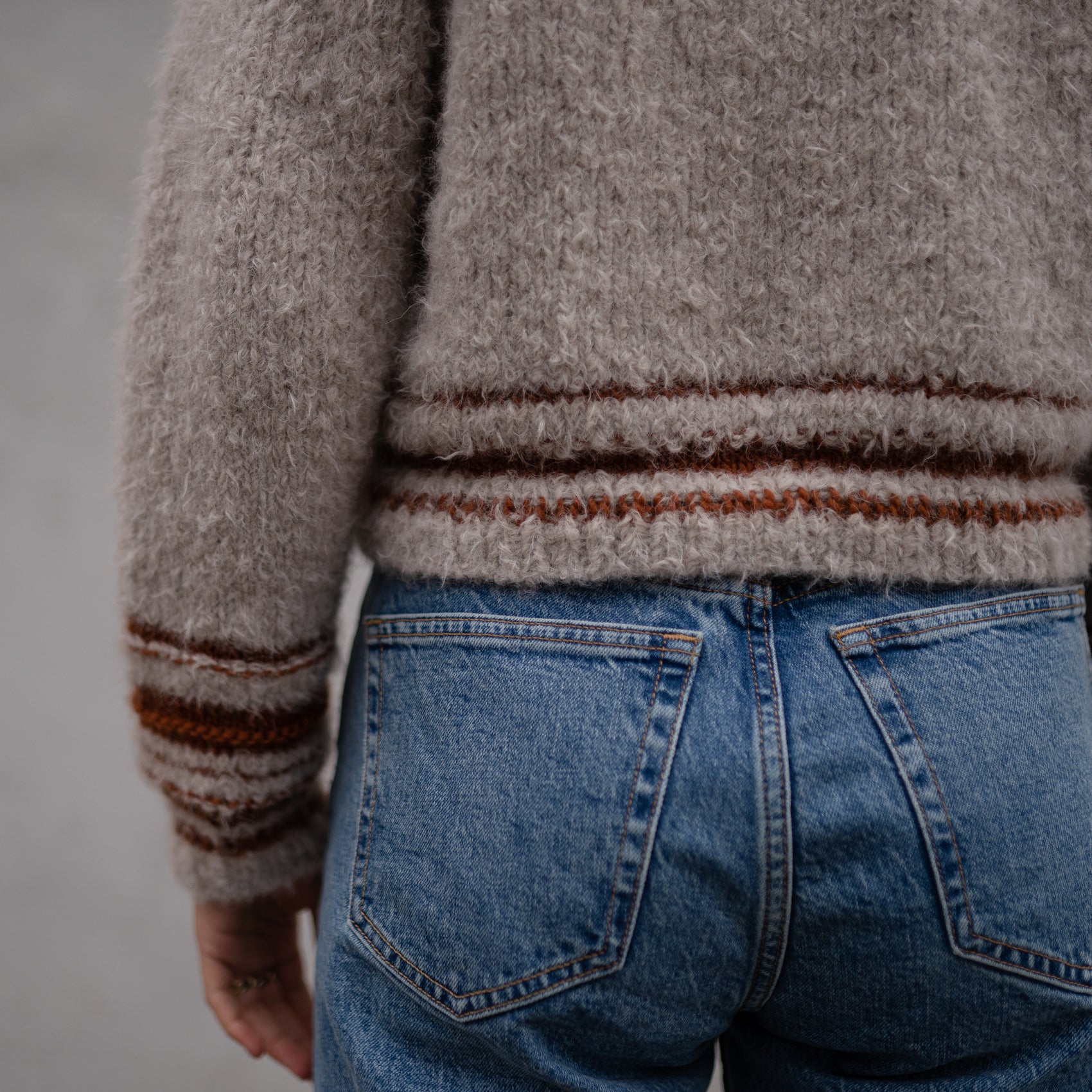 Furry sweater