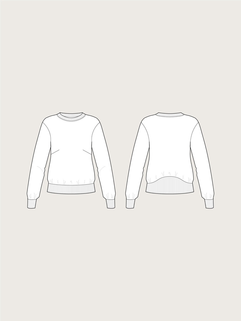 High Cuff Sweater
