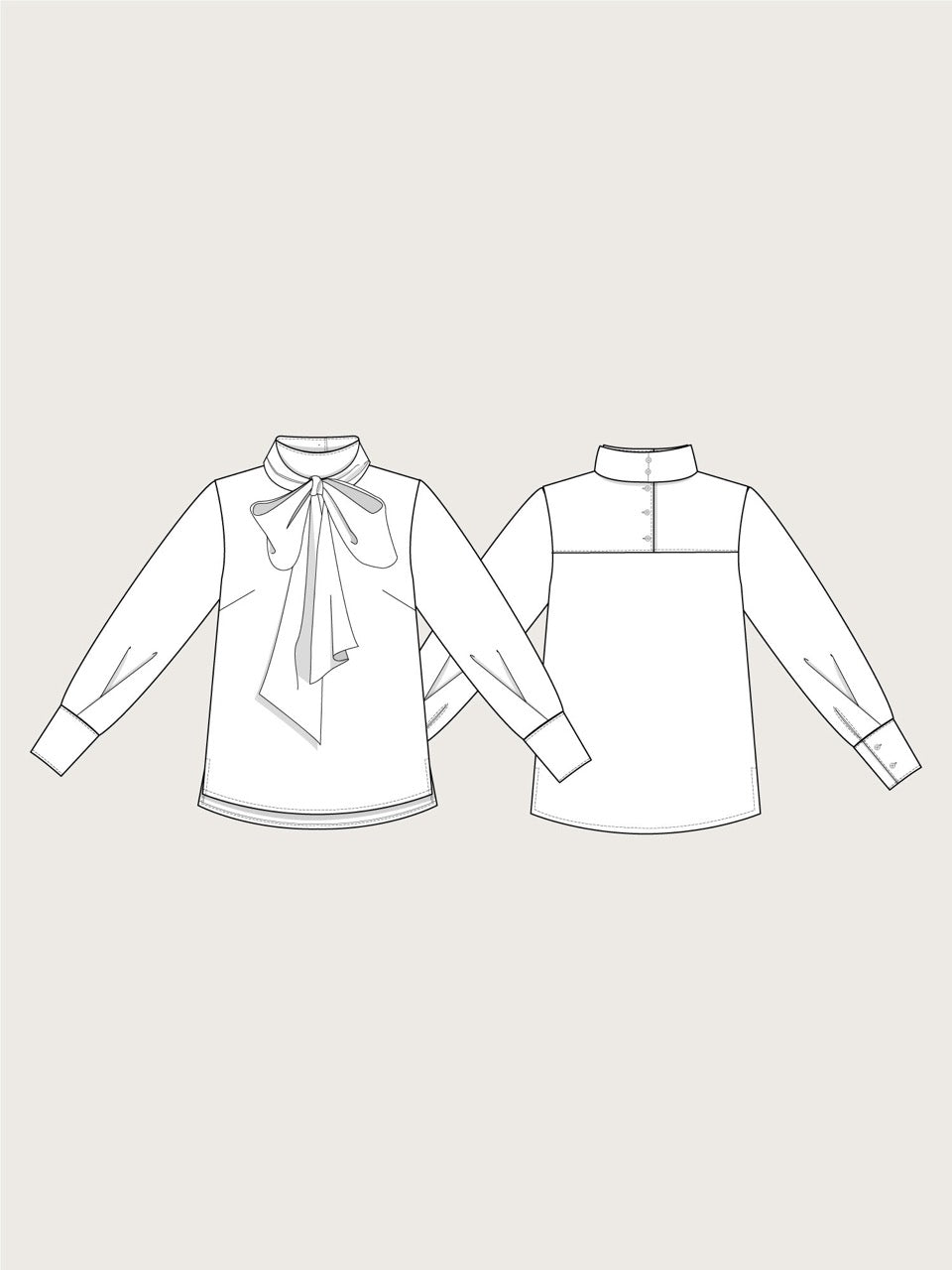 Tie Bow Blouse