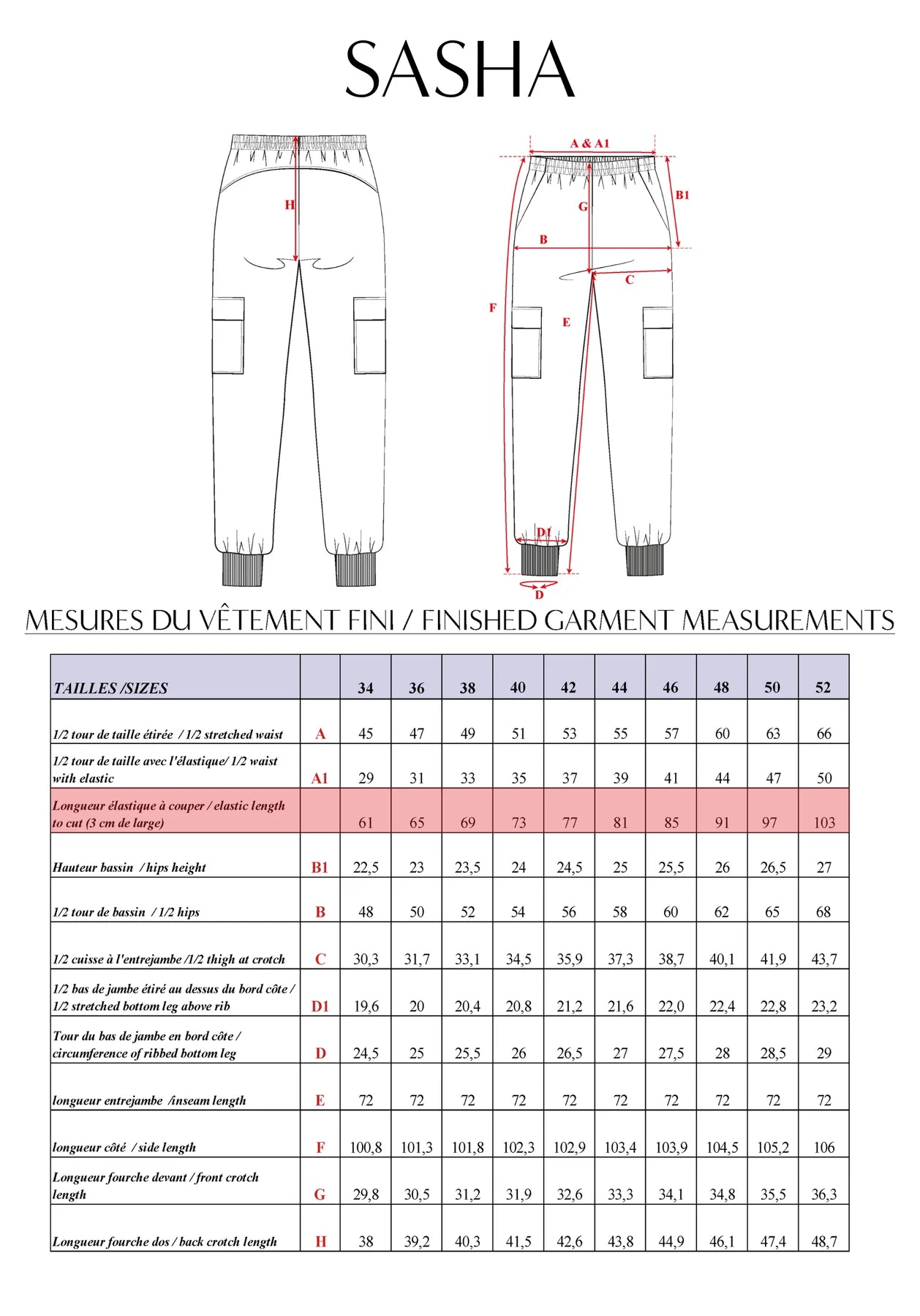 Sasha Joggers