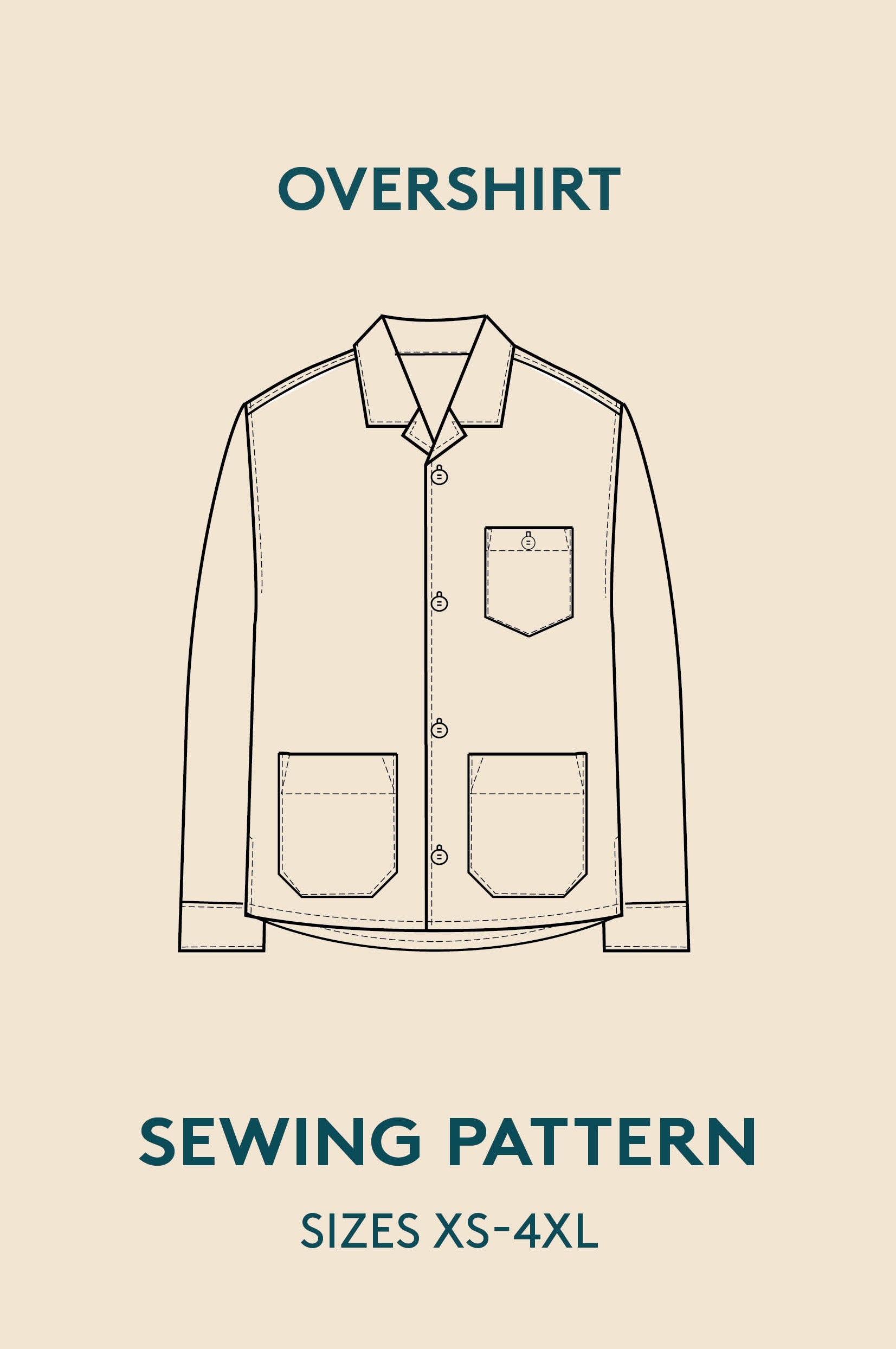 Overshirt jacket (unisex)