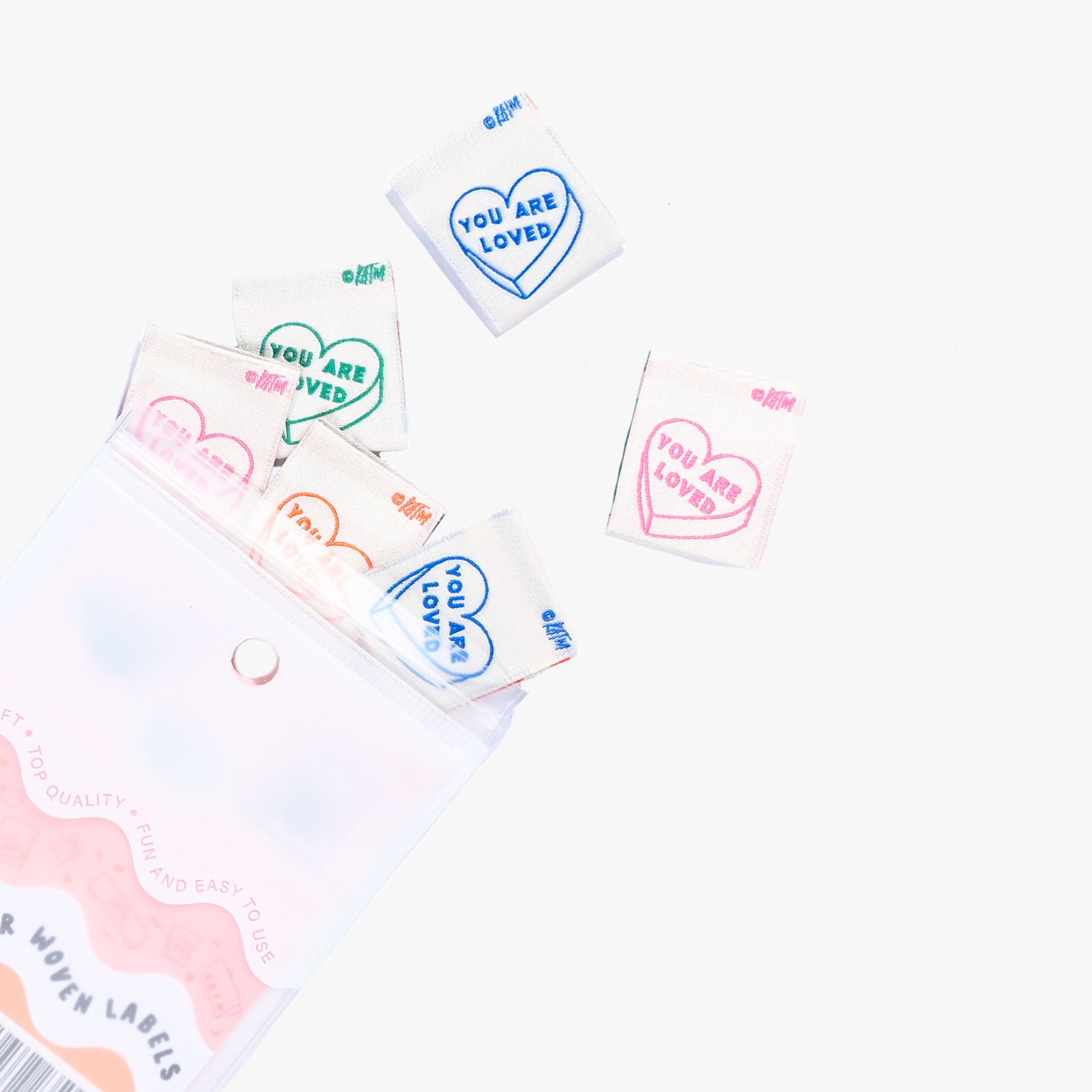 'You are loved' V2 labels