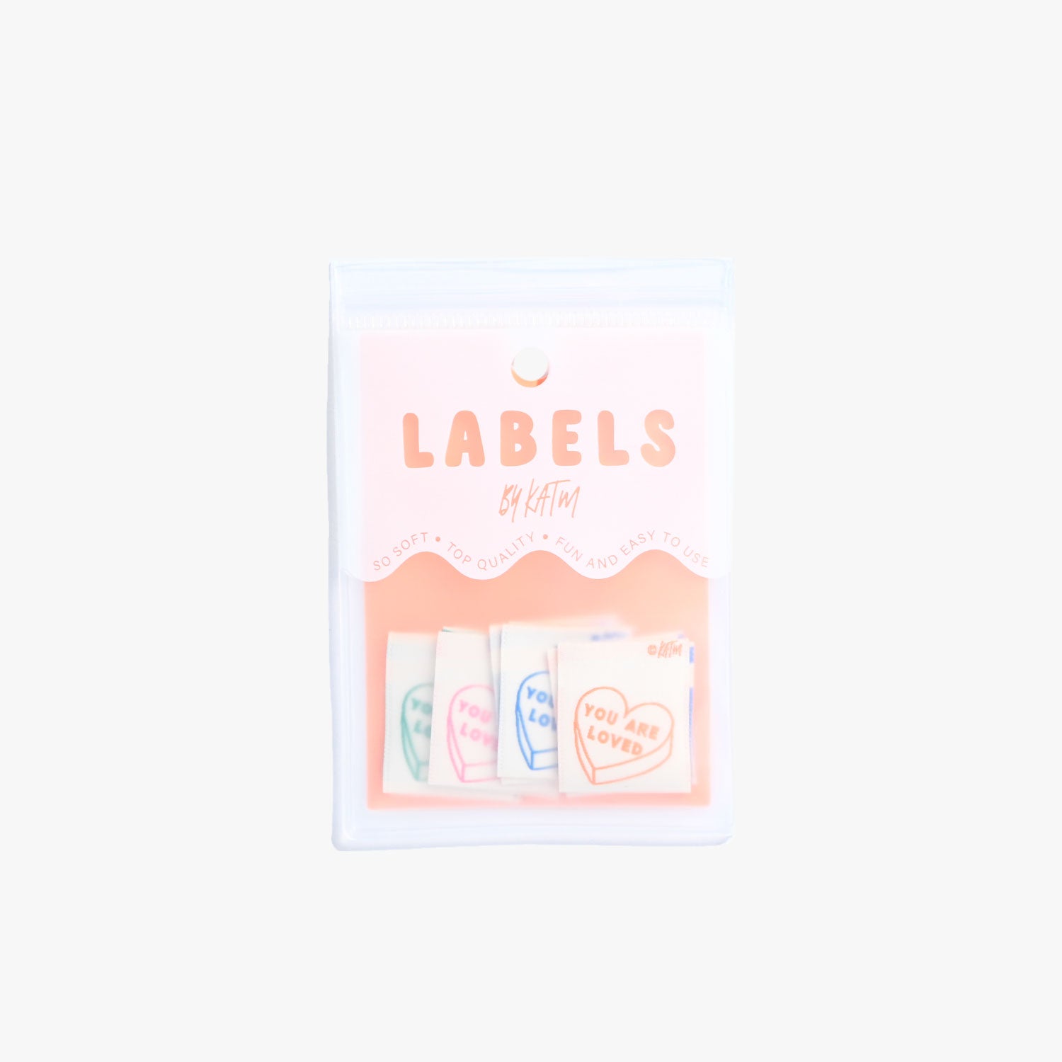 'You are loved' V2 labels