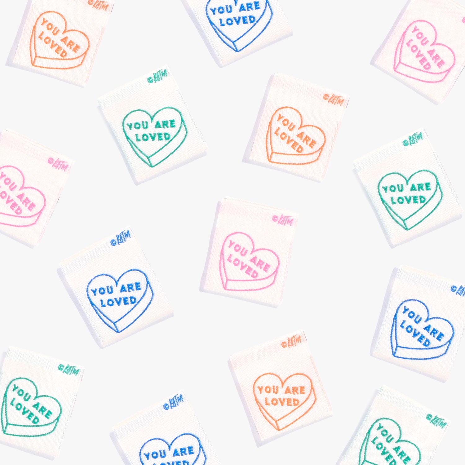 'You are loved' V2 labels