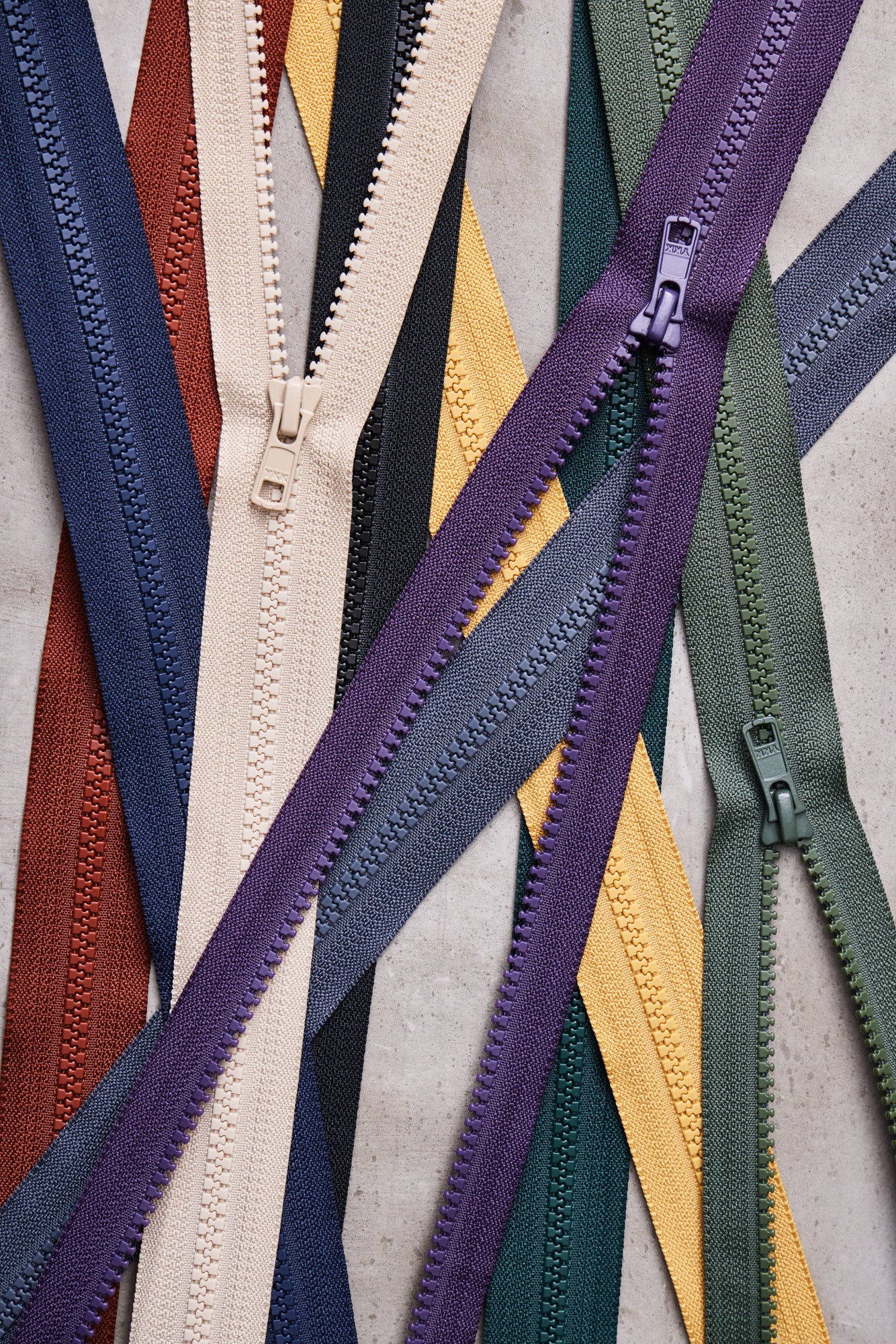 Separating vislon zipper - 80 cm
