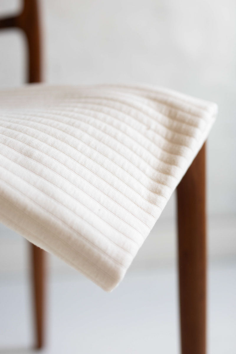 25x145cm // Alley Cotton Quilt - Creamy White