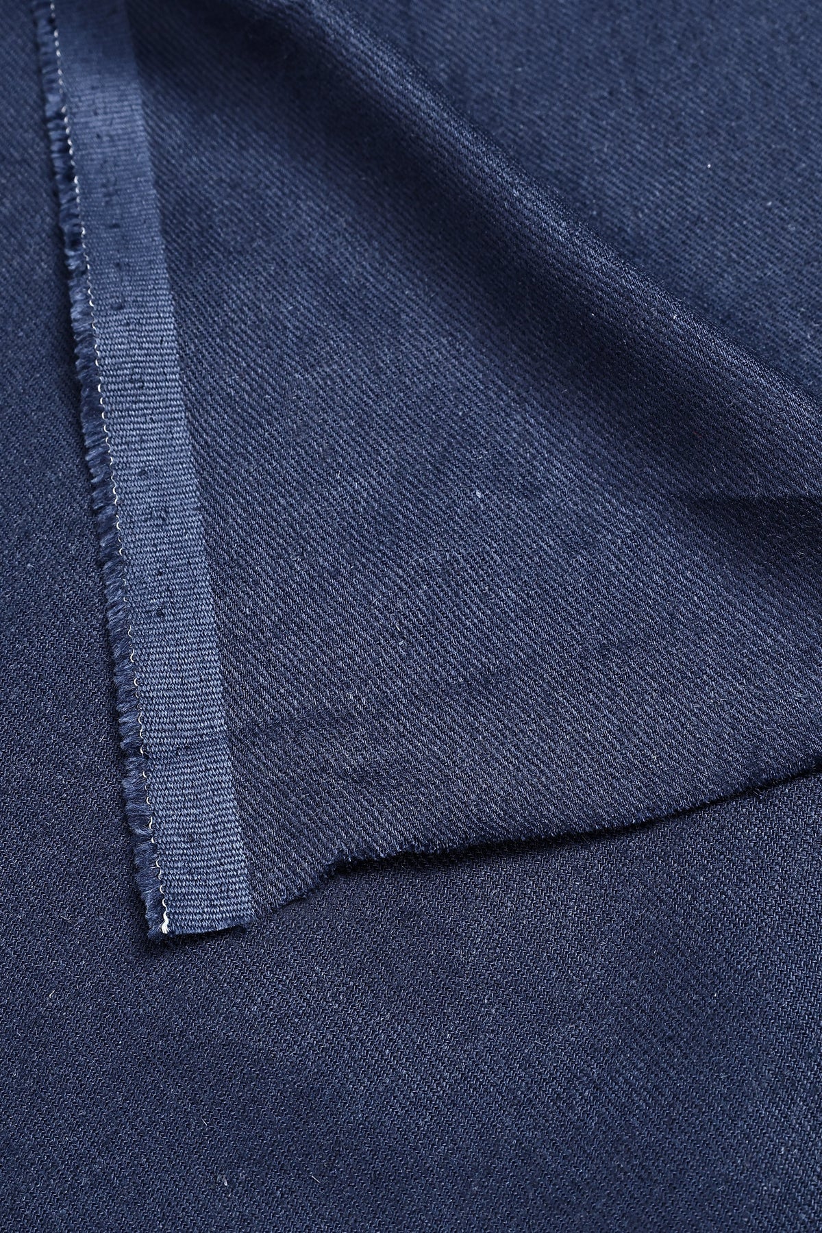 Linen Viscose Twill - Deep Ink - 3