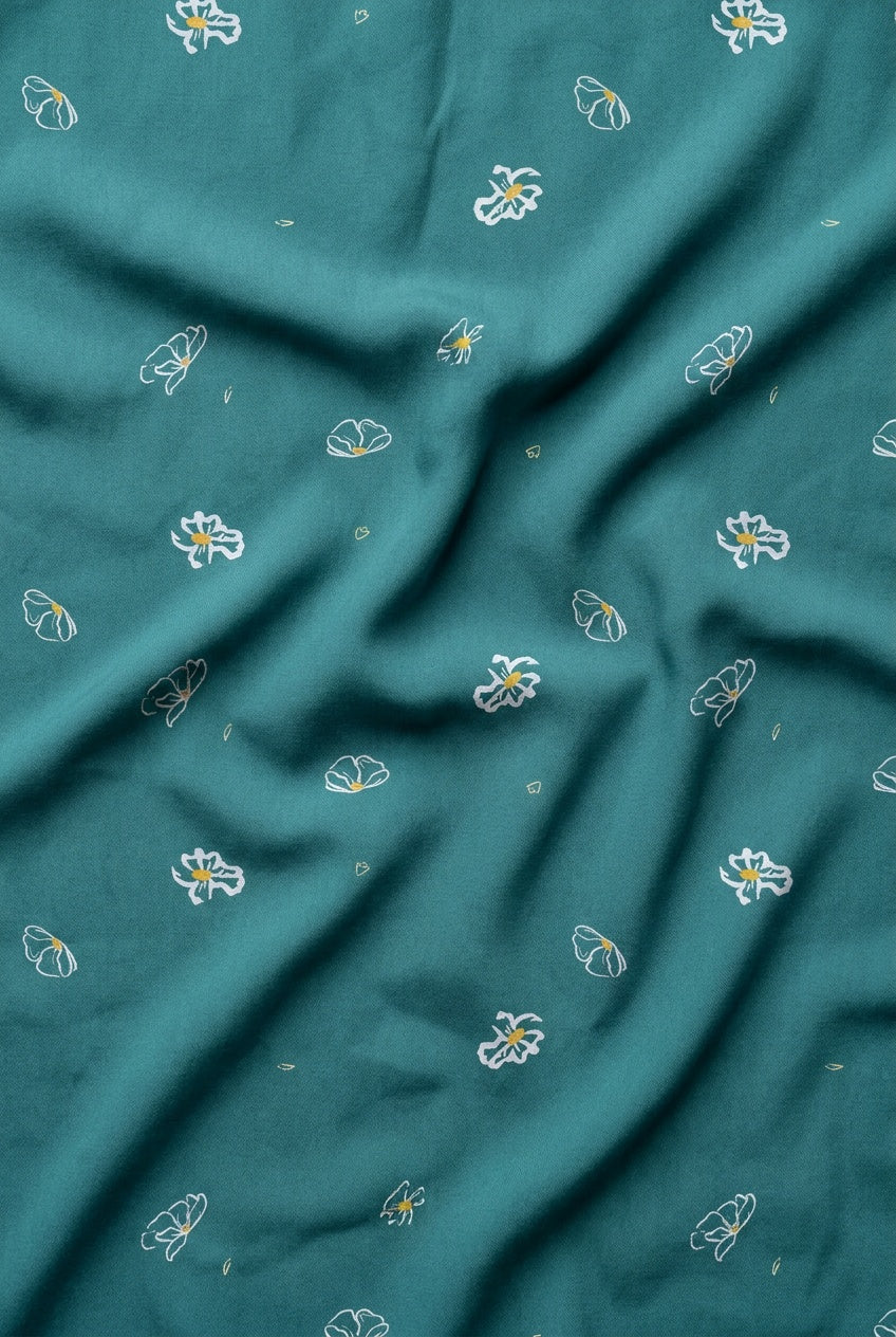 Floaty Flower - Teal