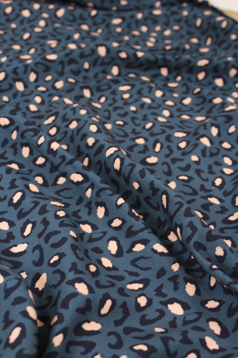 Bagheera Blue Viscose
