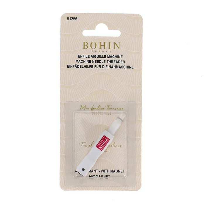 Machine needle threader
