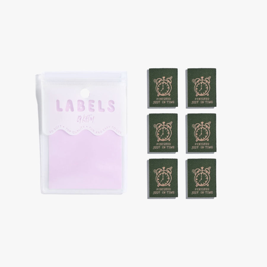 'Finished just in time' labels