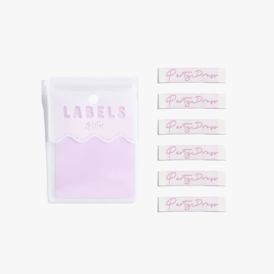 'Party Dress' labels