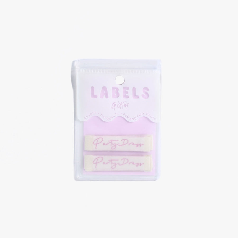 'Party Dress' labels