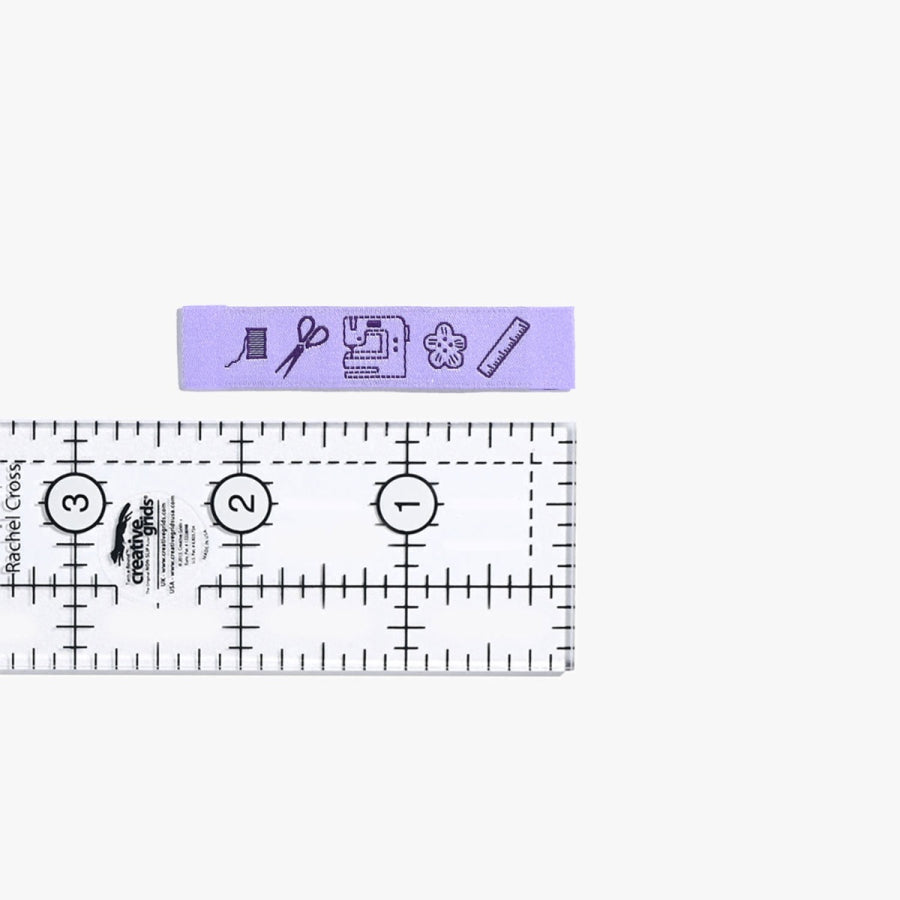 Sewing icons labels