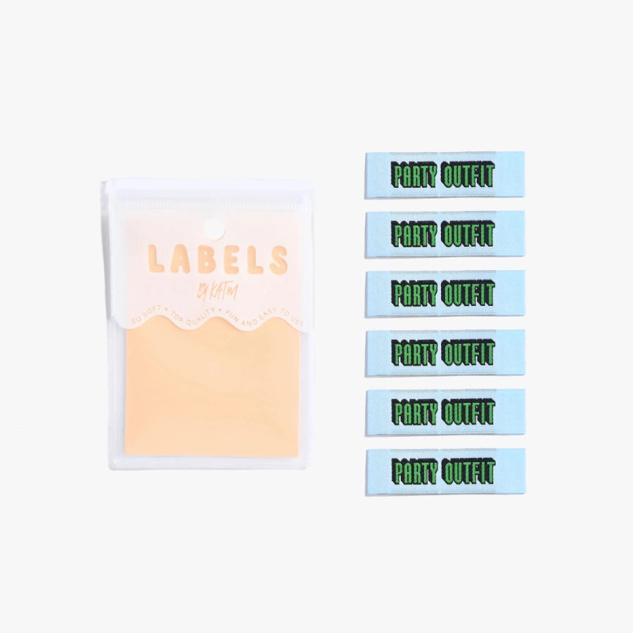 'Party Outfit' labels
