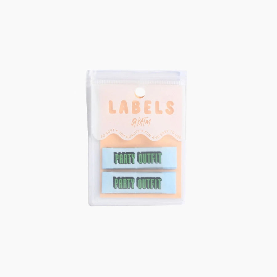 'Party Outfit' labels