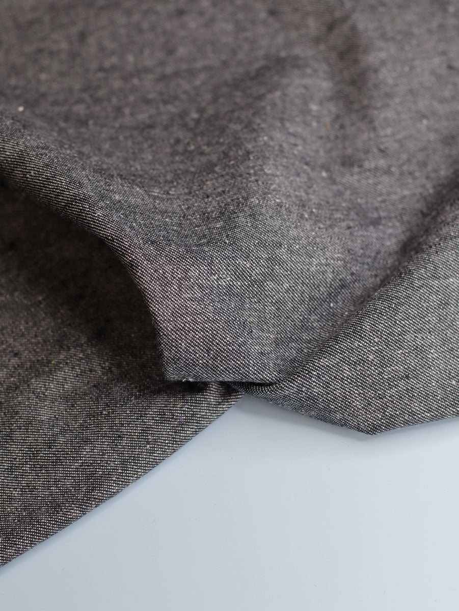 Cotton/linen denim