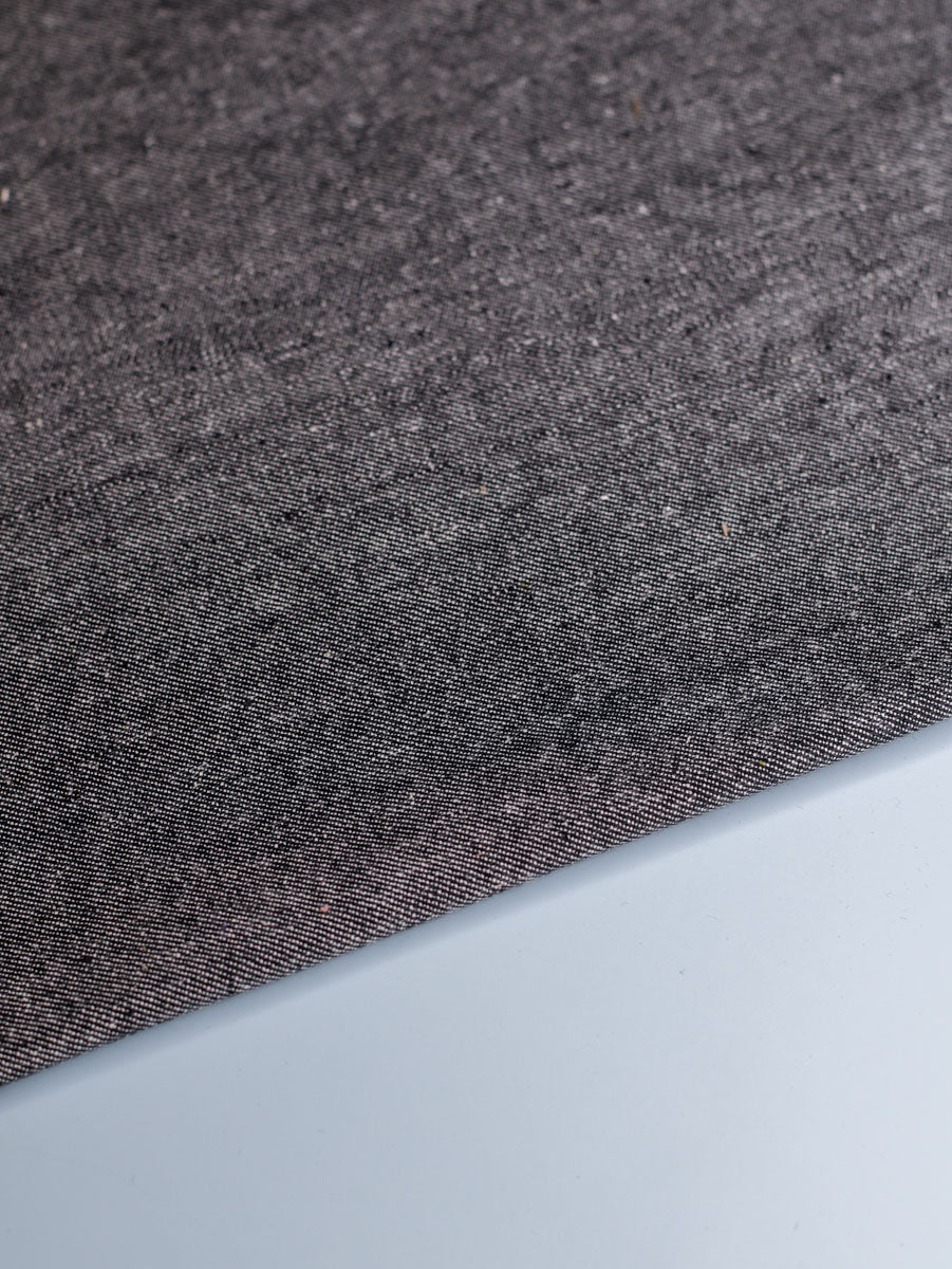 Cotton/linen denim