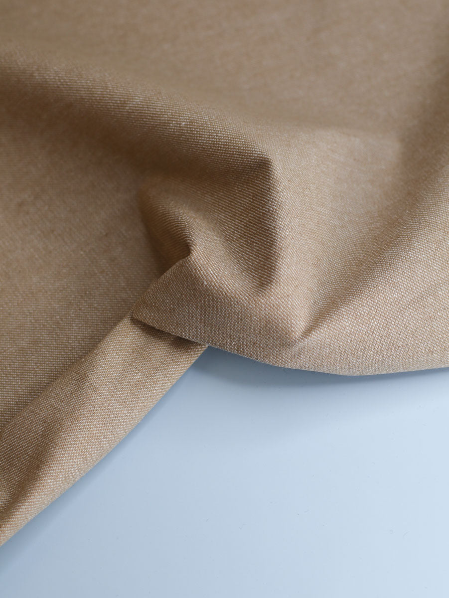 Cotton/linen denim