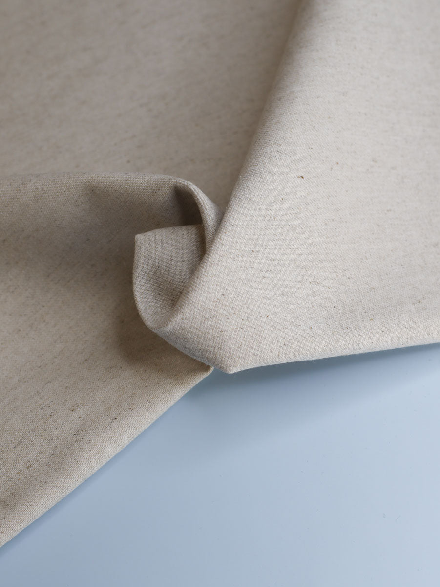 Cotton/linen denim