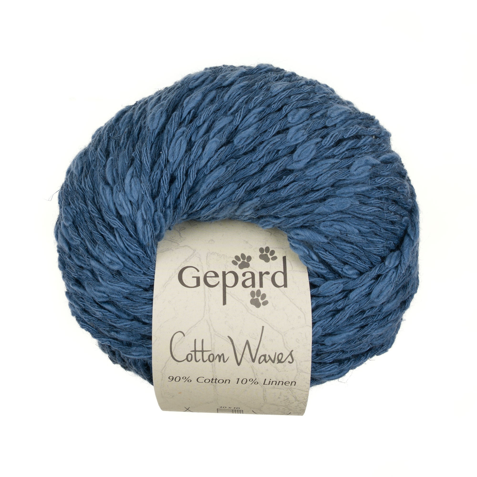 CottonWaves 750 Denim Blue yarn ball