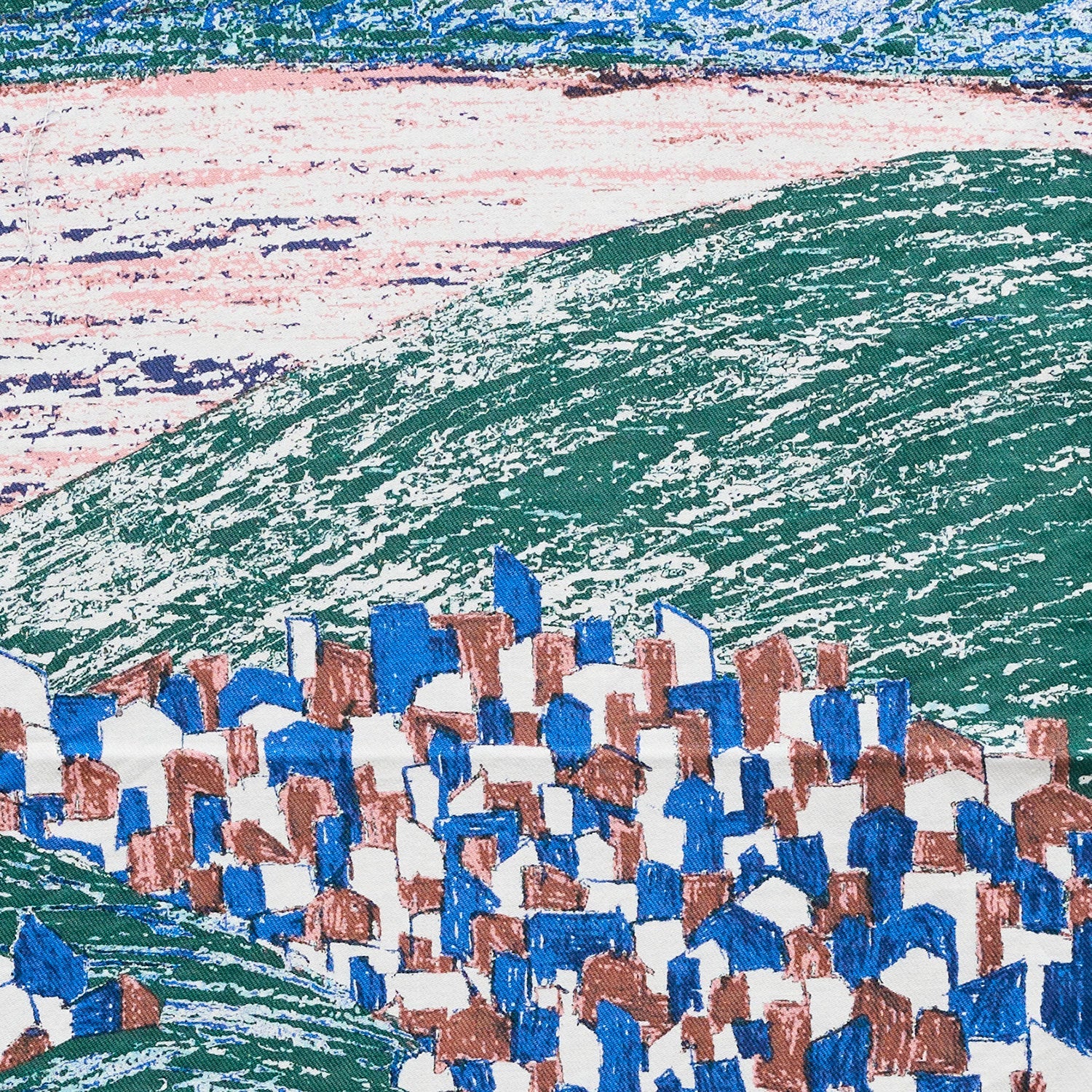 Lake and City 2A - Japanese Viyella