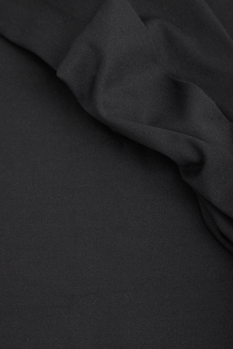 40x150 cm // Fargo Cotton Canvas - Black