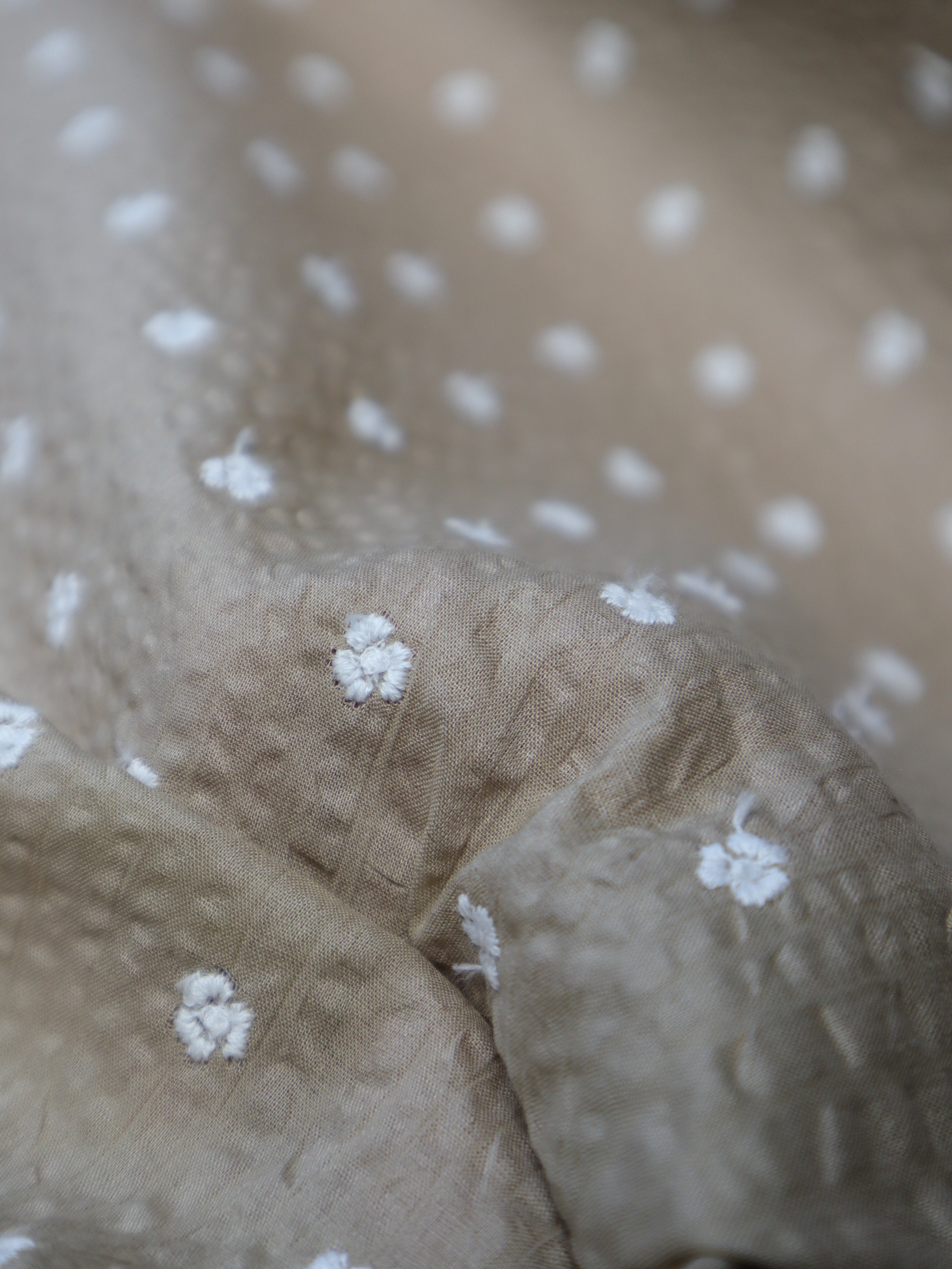 Fleur Sand - Japanese Seersucker