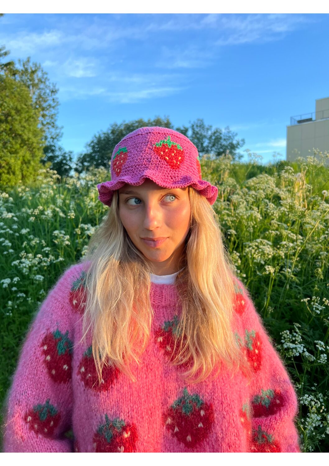 Fruity hat crochet