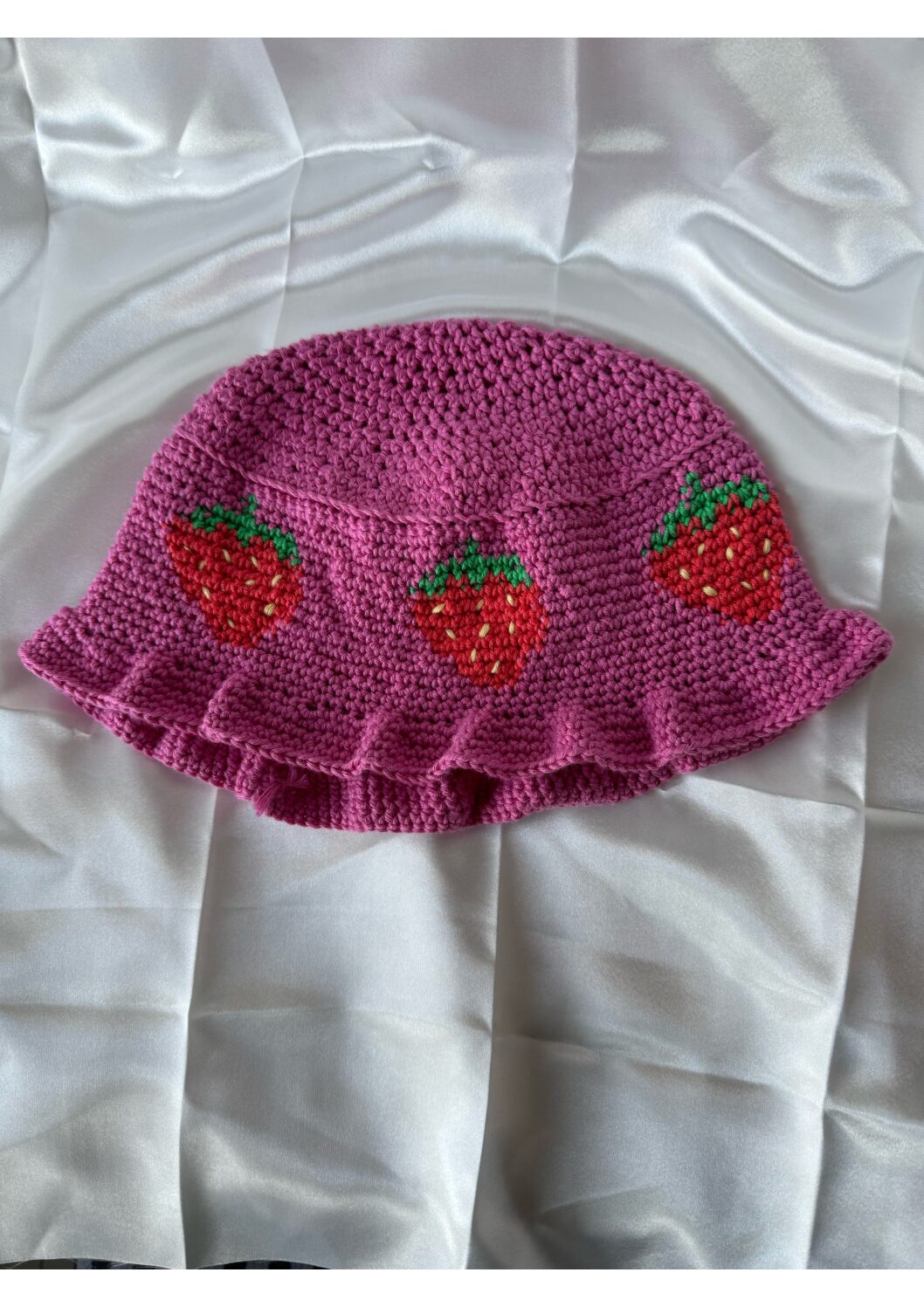 Fruity hat crochet