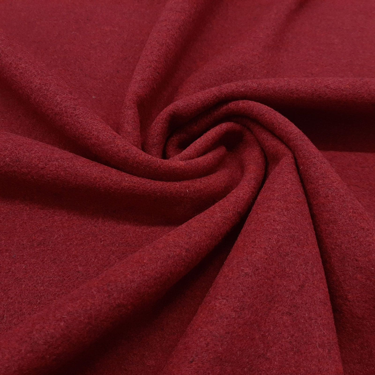 Gaby Wool Velour – Garnet