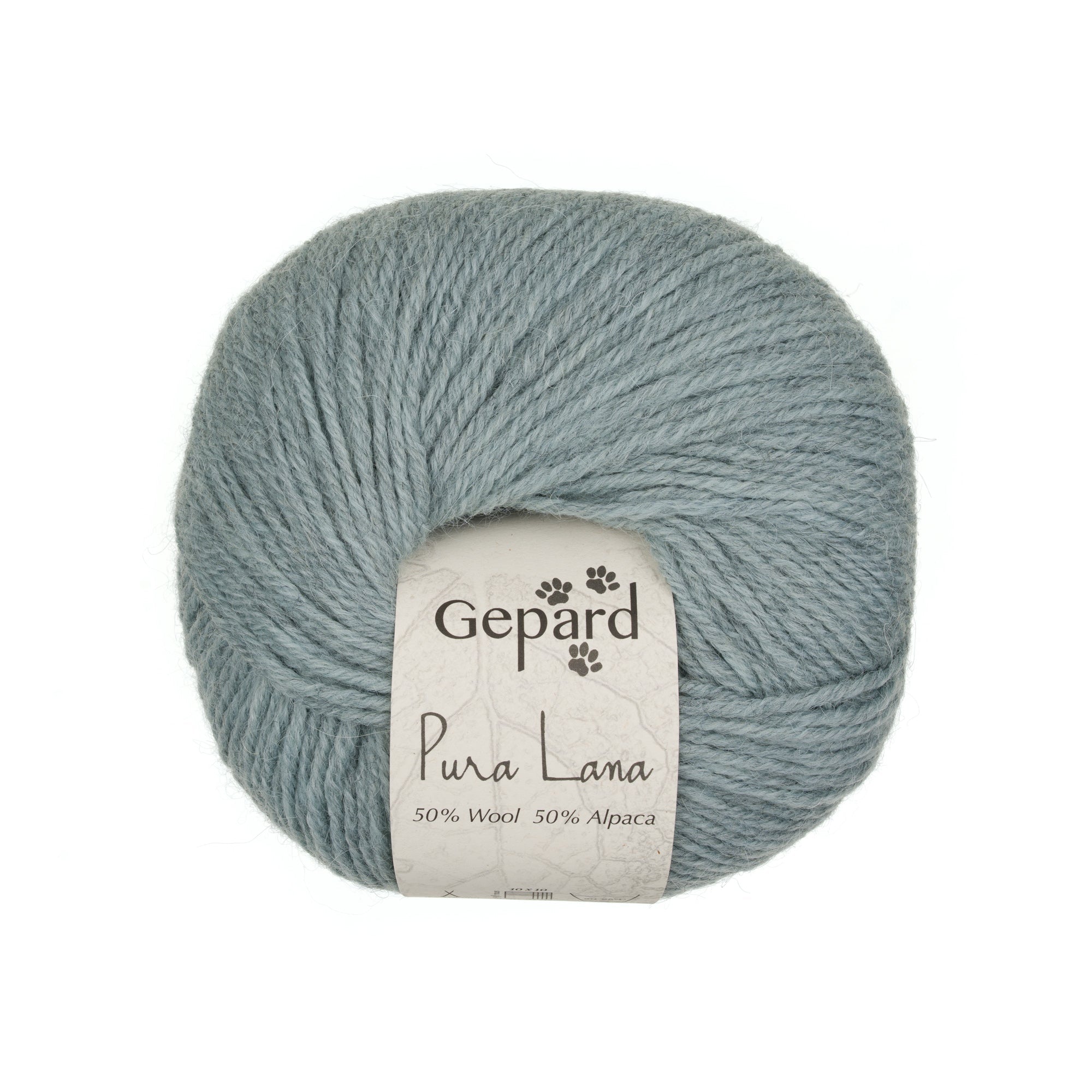 Gepard Pura Lana 812 Light sea yarn ball