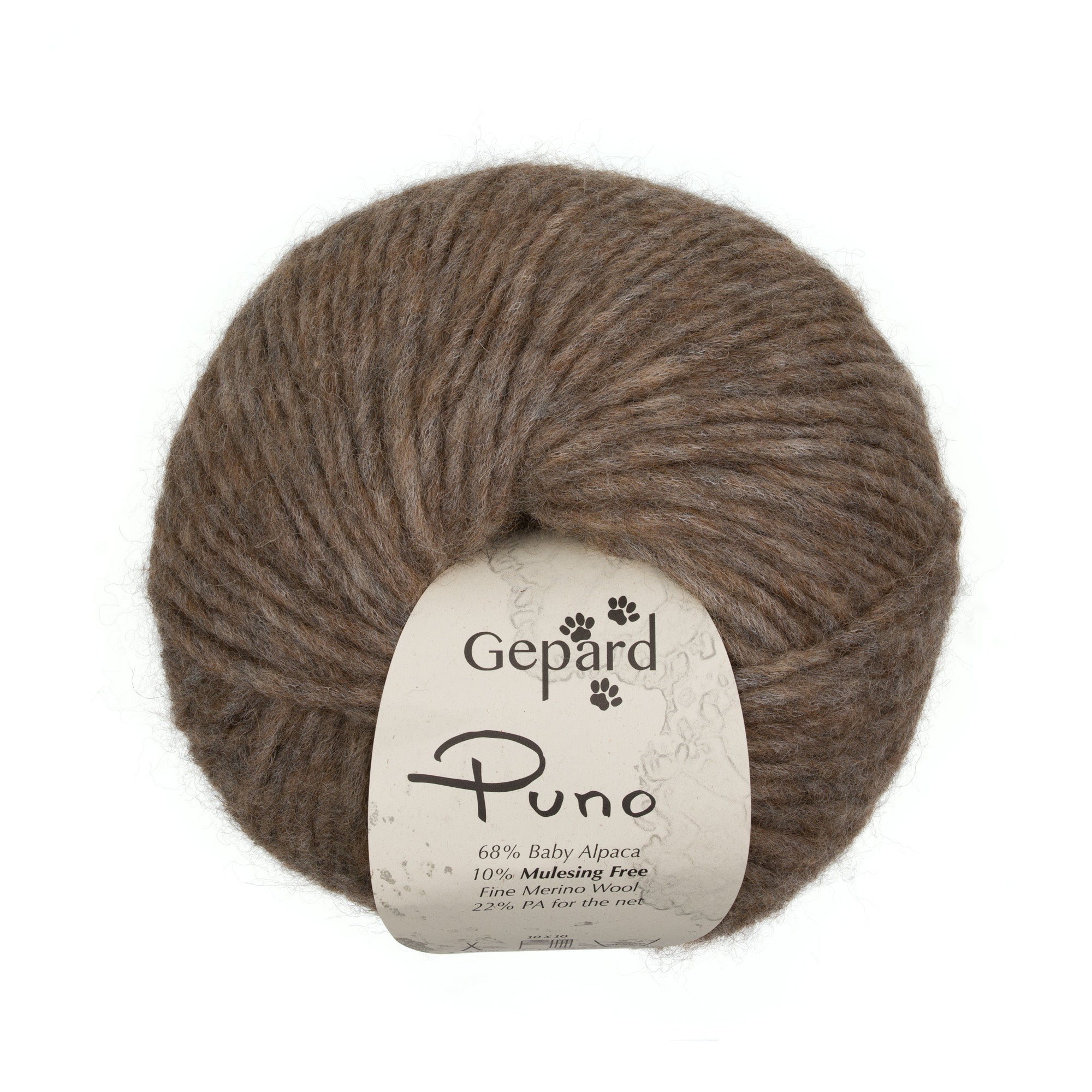 Gepard Puno 149 Tuscan Earth yarn ball