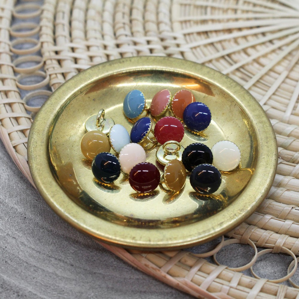 Gem button, 12 mm